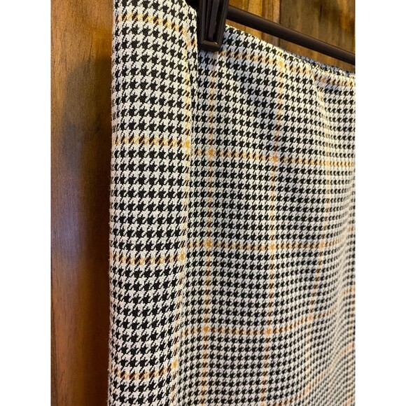 So Womens  Skirt Size Large Houndstooth Stretchy Elastic Waist Plaid Casual Work - Picture 2 of 7
